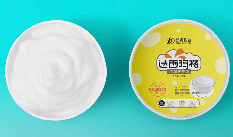 长河乳业-酸奶包装