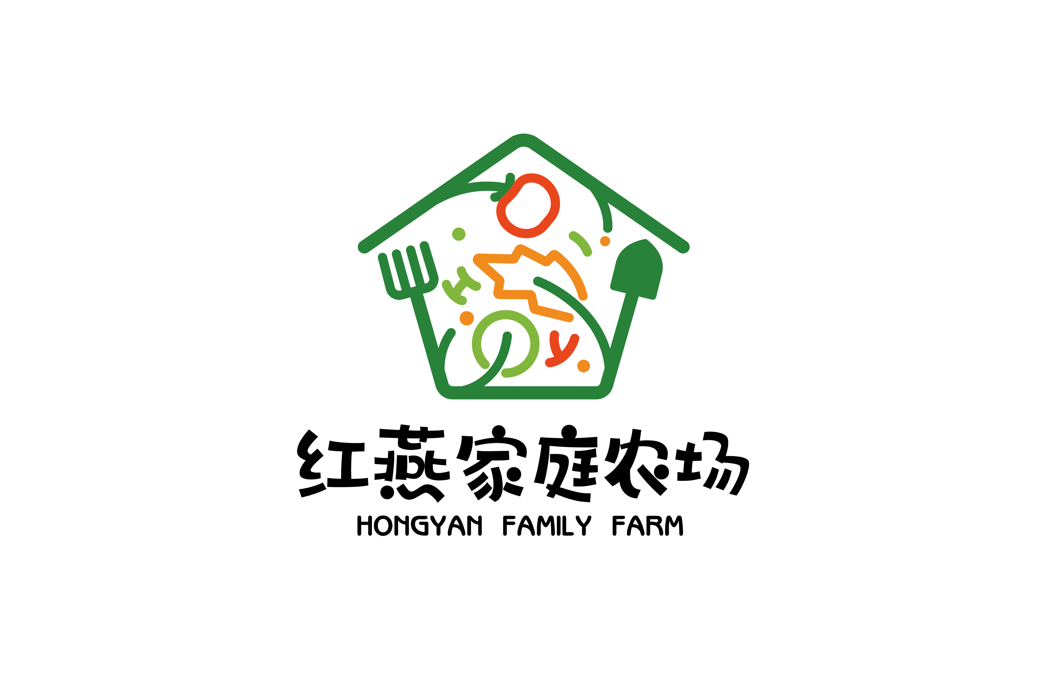 红燕家庭农场-logo设计