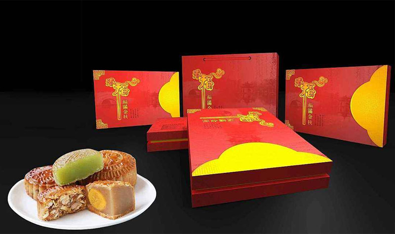 中秋月饼盒包装设计